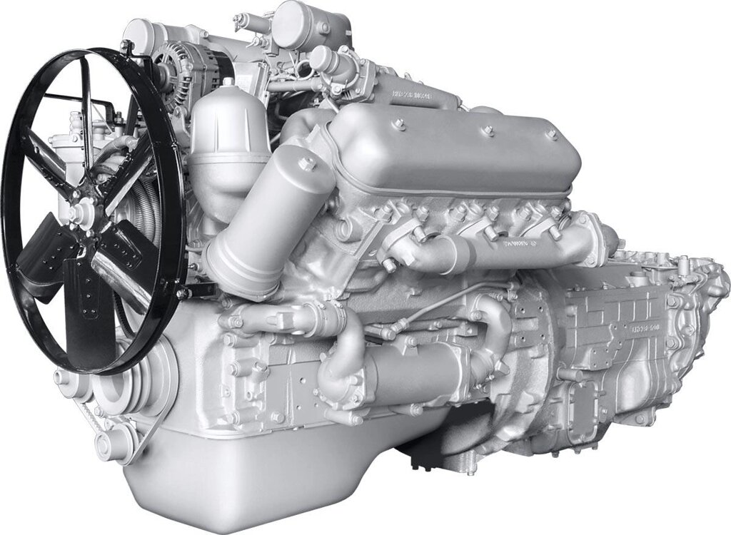 Двигатель без КПП и Сцепления основной комплектации ЕВРО-3 проектная сборка 6562-1000186  ЯМЗ-6562.10 от компании ООО  "ДИЗЕЛЬ-НАВИГАТОР" - фото 1