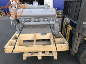 Двигатель проектной сборки без кпп и сцепления на блоке нового образца ЯМЗ 238М2-1000187