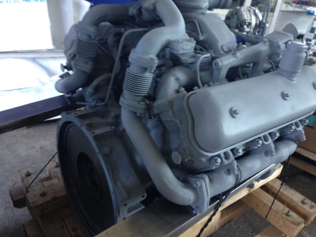 Двигатель ЯМЗ 236НЕ2-3-1000189 для УРАЛ без кпп и сцепления блок старого образца от компании ООО  "ДИЗЕЛЬ-НАВИГАТОР" - фото 1