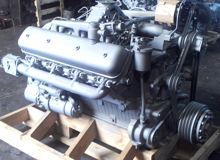 Двигатель ЯМЗ-238АК без МОМ 238АК-1000186 от компании ООО  "ДИЗЕЛЬ-НАВИГАТОР" - фото 1