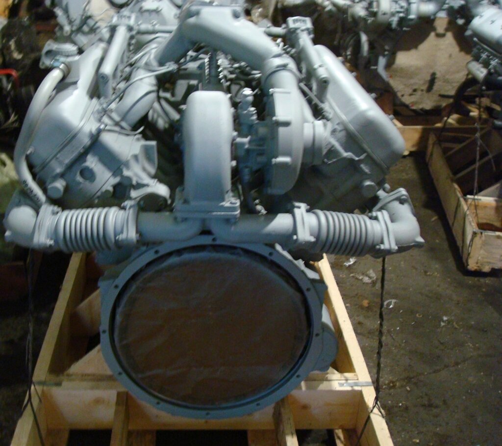 Двигатель ЯМЗ-238Д без КПП и сцепления блок старого образца 238Д-1000186 от компании ООО  "ДИЗЕЛЬ-НАВИГАТОР" - фото 1