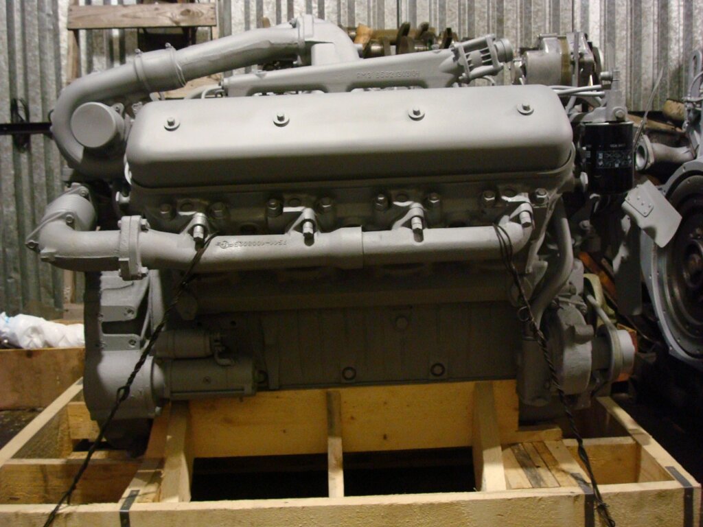 Двигатель ЯМЗ-238Д без КПП и сцепления на блоке нового образца 238Д-1000186 от компании ООО  "ДИЗЕЛЬ-НАВИГАТОР" - фото 1