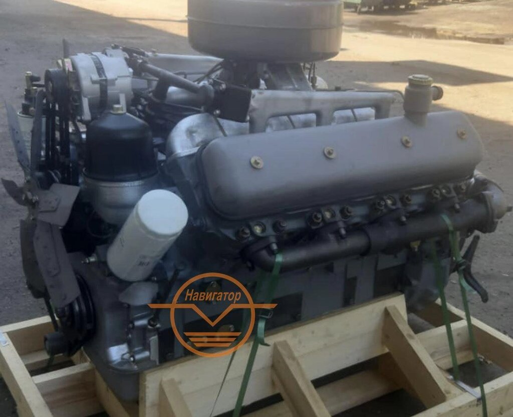 Двигатель ЯМЗ-238ГМ2 с комплектом переоб и СЦ на блоке нового  проект сборка на Экскаваторы ЭО 238ГМ2-1000186 от компании ООО  "ДИЗЕЛЬ-НАВИГАТОР" - фото 1