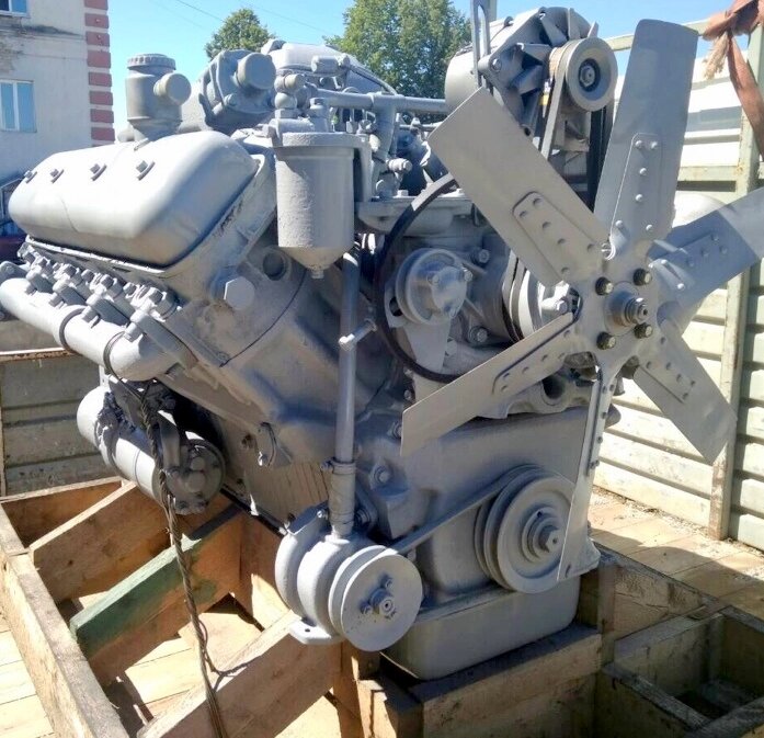 Двигатель ЯМЗ-238НД5  без КПП и СЦ  238НД5-1000186 проектная сборка от компании ООО  "ДИЗЕЛЬ-НАВИГАТОР" - фото 1