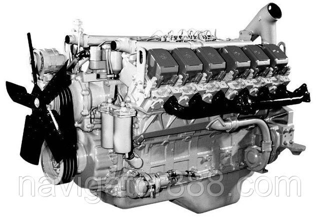 Двигатель ЯМЗ 240БМ2-1000190 проектной сборки на трактор К-701 от компании ООО  "ДИЗЕЛЬ-НАВИГАТОР" - фото 1