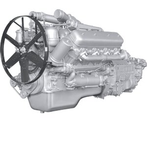Двигатель ЯМЗ Автодизель без КПП и сцепления основной комплектации 238ИМ2-1000186