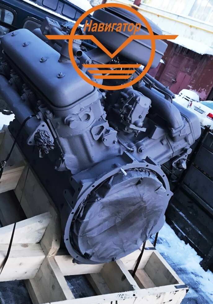 Двигатель ЯМЗ без КПП и сцепления 2 комп. 238М2-1000188 от компании ООО  "ДИЗЕЛЬ-НАВИГАТОР" - фото 1