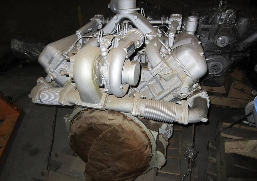 Двигатель ЯМЗ без КПП и сцепления 3 компл для установки на Полесье Автодизель 238БК-1000189 от компании ООО  "ДИЗЕЛЬ-НАВИГАТОР" - фото 1