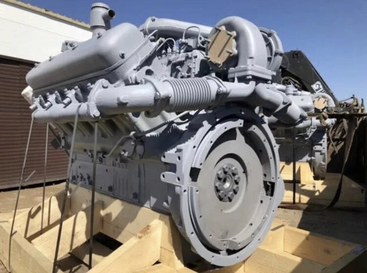Двигатель ЯМЗ проектной сборки на трактор К-700 блок нового образца 238НД3-1000187 от компании ООО  "ДИЗЕЛЬ-НАВИГАТОР" - фото 1