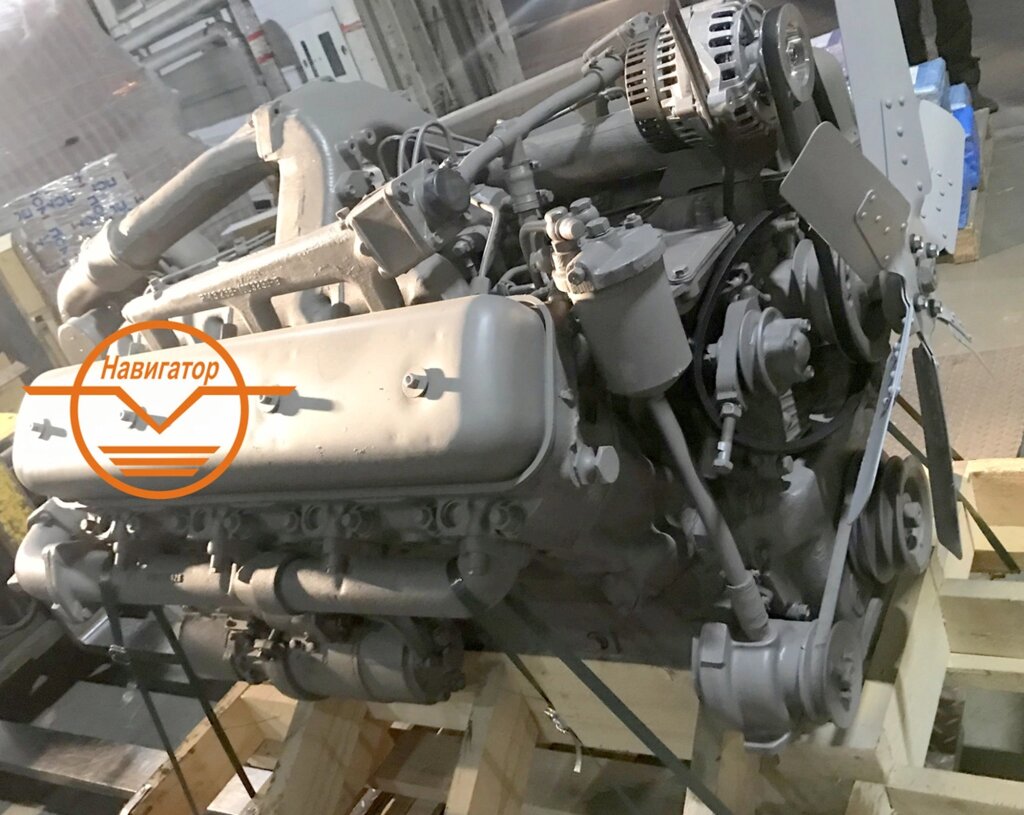 Двигатель ЯМЗ проектной сборки на трактор К-700 на блоке старого образца 238НД3-1000187 от компании ООО  "ДИЗЕЛЬ-НАВИГАТОР" - фото 1