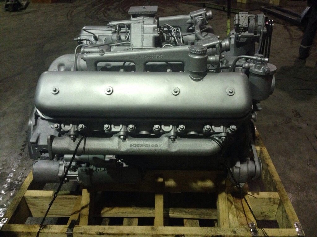 Двигатель ЯМЗМ2-238 проектной сборки без кпп и сцепления (на блоке старого образца) 238М2-1000187 от компании ООО  "ДИЗЕЛЬ-НАВИГАТОР" - фото 1