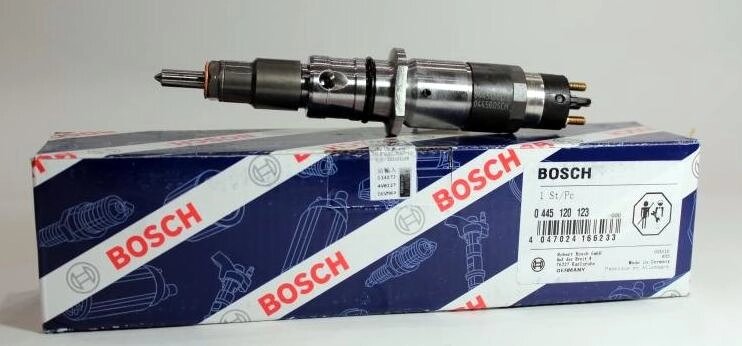 Форсунка КАМАЗ 4308-А3/-H3, Cummins 6ISBe285 BOSCH 0445120123 от компании ООО  "ДИЗЕЛЬ-НАВИГАТОР" - фото 1