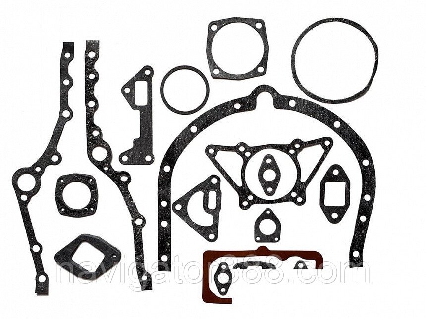 Комплект прокладок двигателя нового образца (полный)(ГБЦ н/о, клап, Ф-4, пр. колл, пр. под) 22/48 от компании ООО  "ДИЗЕЛЬ-НАВИГАТОР" - фото 1