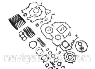 Комплект прокладок на двигатель ТМЗ 8421-8486 паронит тракторный 840-1000001Т от компании ООО  "ДИЗЕЛЬ-НАВИГАТОР" - фото 1