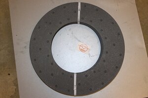 Накладка диска сцепления фрикционная асбестовая ФРИТЕКС 238-1601138