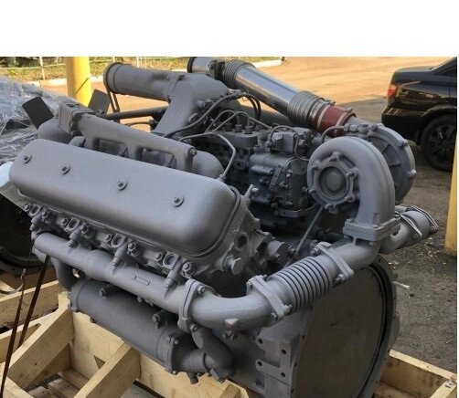 Двигатель без КПП и Сцепления на  блоке  нового  образца 7511-1000186-06 ЯМЗ-7511.10-06 МАЗ - распродажа