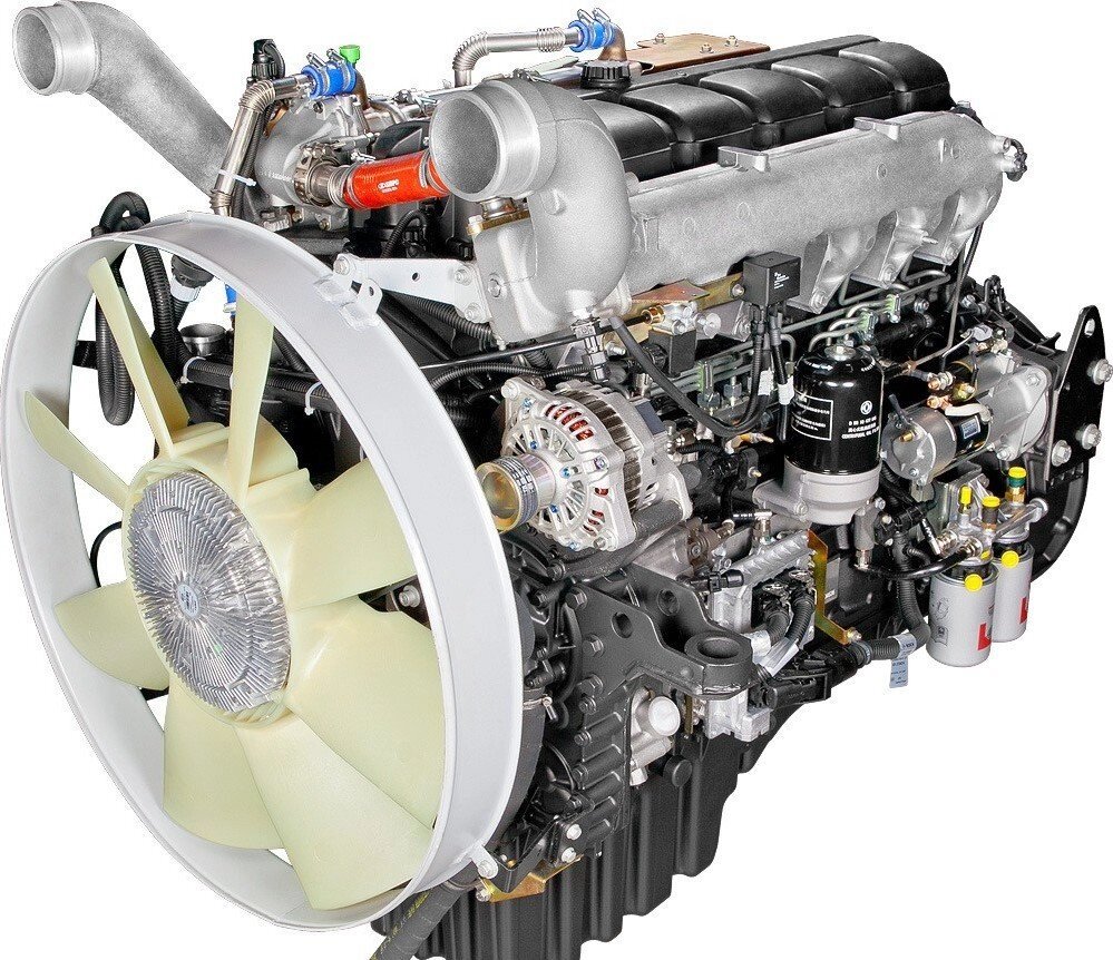 Двигатель в сборе для а/м МАЗ ЯМЗ-650.10 ЕВРО-4 без КПП и сц. 412 л. с.  Автодизель 651-1000186 - фото