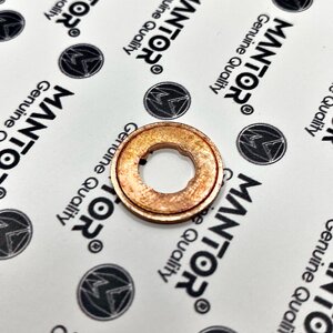 Шайба медная MANTOR F00RJ01453 ( 7 мм, 1.5 мм, с фаской)