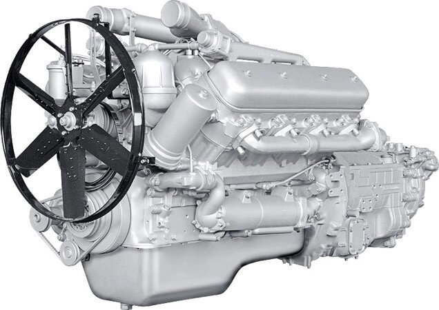 Двигатель Автодизель  ЯМЗ без КПП и сцепления 1 комплектации для а/м МАЗ, КРАЗ, Полесье 238ДЕ-1000187 - акции