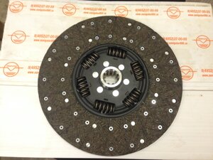 Диск сцепления ведомый 1878 001 709 ZF Sachs WGTZ 395 для ЯМЗ-650