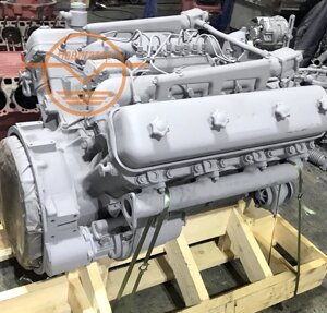 Двигатель ЯМЗ-238М2 проектной сборки без кпп и сцепления блок нового образца 238М2-1000187