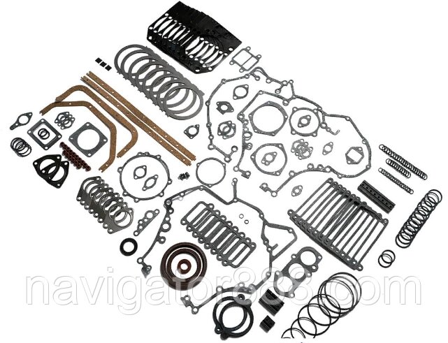 Ремкомплект для ремонта двигателя ТМЗ 8421-8486 ГБЦ ФСИ+МЕТ АЛЬТЕРН 466 8421-2000005-01-К от компании ООО  "ДИЗЕЛЬ-НАВИГАТОР" - фото 1