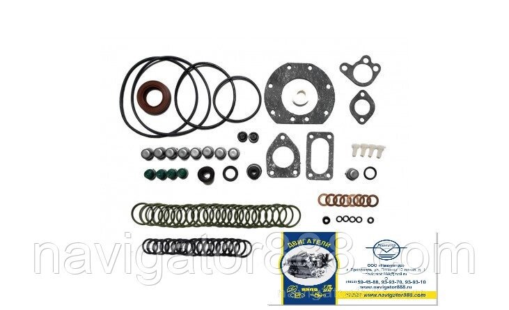 Ремкомплект ТНВД 179 фси, паронит, медь, пластик ЕВРО-3  25/98 от компании ООО  "ДИЗЕЛЬ-НАВИГАТОР" - фото 1