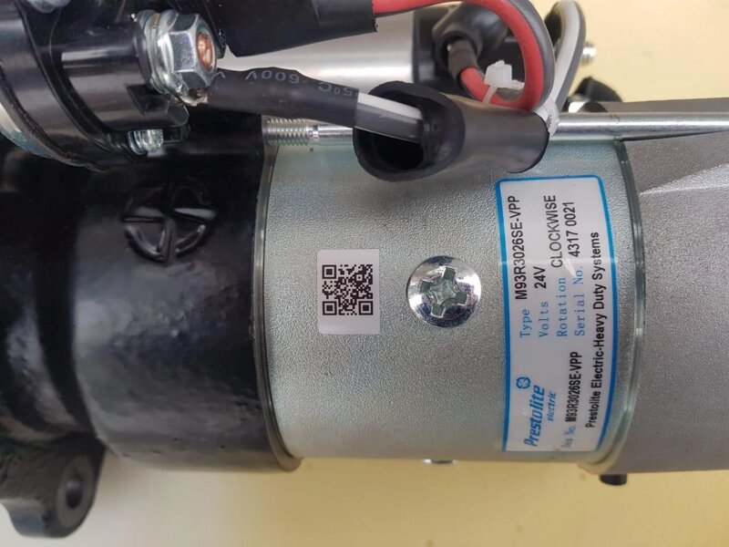 Стартер 24V, 6 KW 9.0404 ЯМЗ 238, 656, 658, AZF 4581 ПРЕСТОЛАЙТ ...