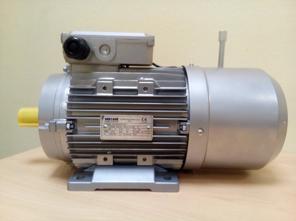 Электродвигатель AT BRAKE 100LA-4 (2,2 кВт/1500) от компании М-Привод - фото 1