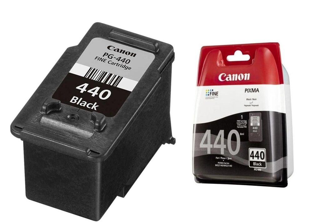 Картридж Canon PG-440 черный Pixma MG2140/ MG3140/ MG4140 оригинальный от компании ООО "БРЕНД-ИТ" - фото 1