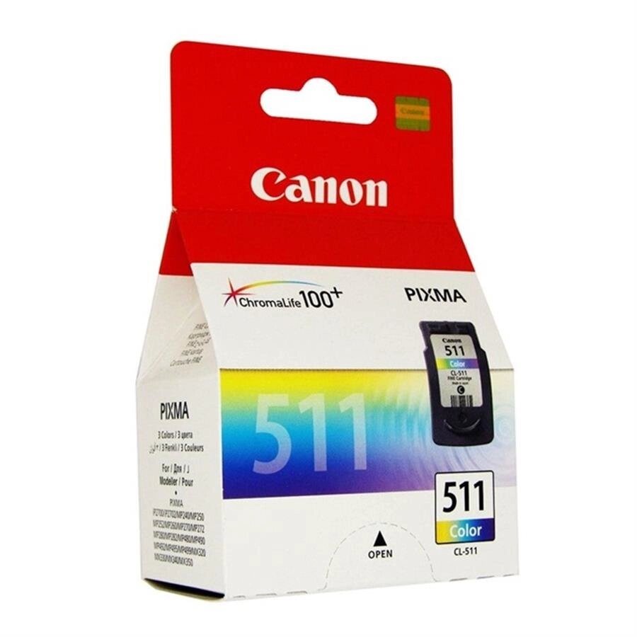 Картридж струйный Canon CL-511 для PIXMA MP260. Цветной от компании ООО "БРЕНД-ИТ" - фото 1