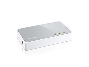 Коммутатор TP-LINK TL-SF1008D 8-порт. 10/100 Мбит/с настольный коммутатор