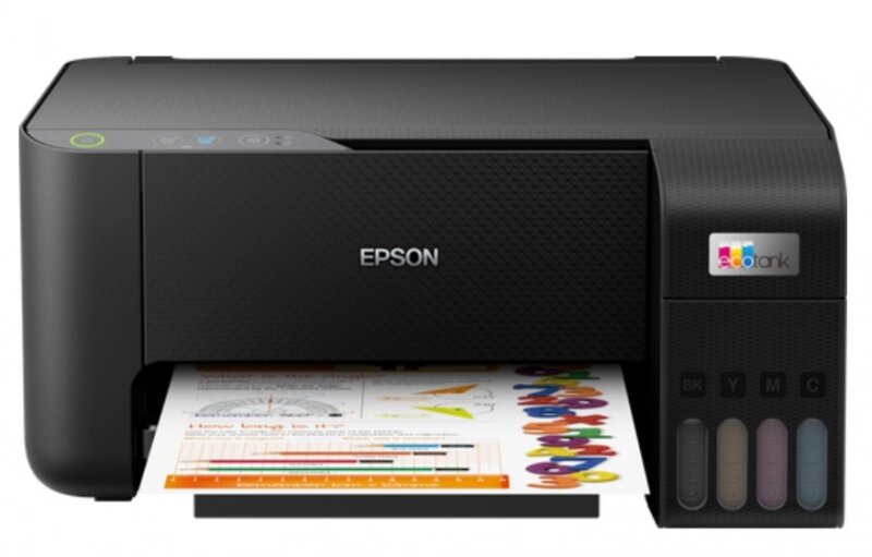 МФУ струйное Epson L3210 ( А4, Струйная, Цветная, 33 стр. мин, USB 2.0 ) от компании ООО "БРЕНД-ИТ" - фото 1