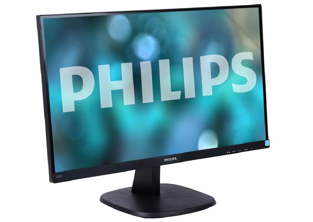 Монитор Philips 21.5" 223V7QSB черный  (IPS, 1920х1080, 60 Гц, 8 ms, 250 cd/ m2, 1000:1, DVIх1, VGAх1) от компании ООО "БРЕНД-ИТ" - фото 1