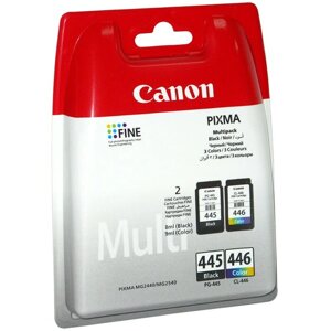 Набор картриджей Canon PG-445/ CL-446 Multipack ( комплект черый+цветной) оригинал.