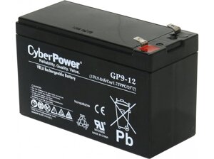 Аккумуляторная батарея для ИБП 12V 9,0 Ah CyberPower Standart series, (RC 12-9)