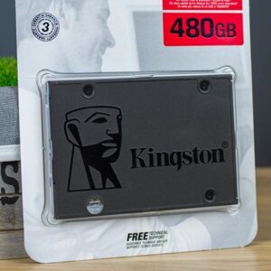 SSD накопитель 2.5' SATA 480Gb Kingston A400 TLC (500 Mb/450Mb)