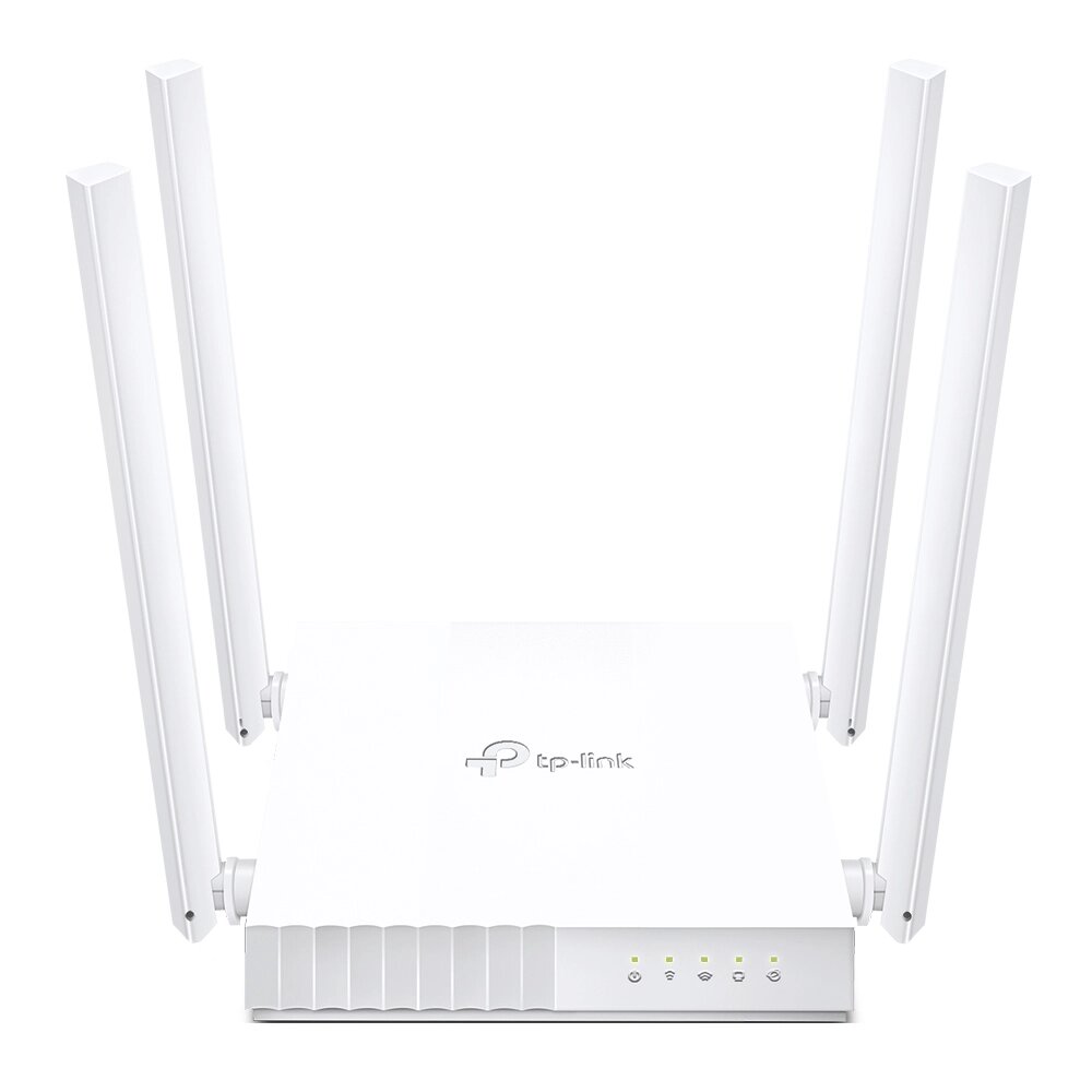 Роутер Wi-Fi  TP-Link Archer C24 ( 2.4 ГГц 300Мбит/ с, 5 ГГц 433 Мбит/ с, 4х100Мбит/ с) - наличие