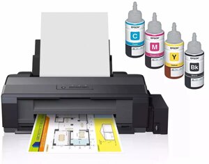 Принтер струйный Epson L1300 A3+ ( 4 цв., 30 стр/мин, USB 2.0, СНПЧ )