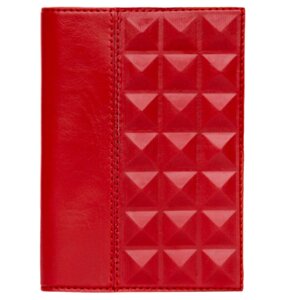 Макей Обложка на паспорт «Геометрия»Цвет красный