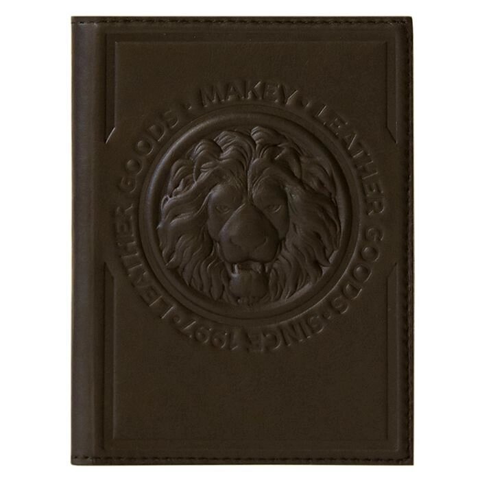 Макей Обложка на паспорт «Royal». Цвет коричневый от компании Интернет-магазин "Тапочки с задником" - фото 1