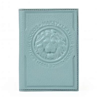 Макей Обложка на паспорт «Royal». Цвет мята от компании Интернет-магазин "Тапочки с задником" - фото 1
