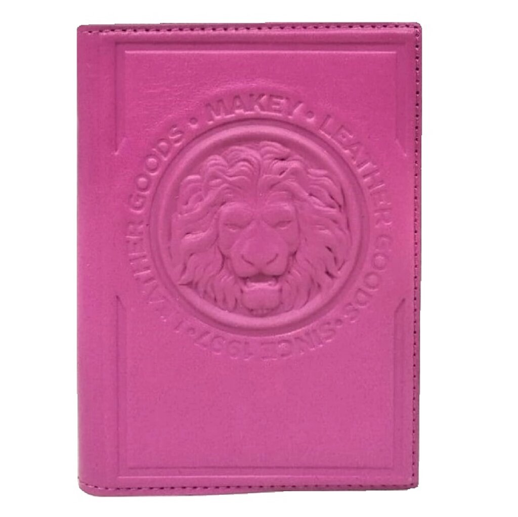 Макей Обложка на паспорт «Royal». Цвет розовый от компании Интернет-магазин "Тапочки с задником" - фото 1