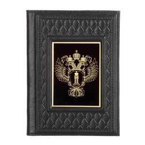 Макей Обложка для паспорта «Прокуратура-2» с накладкой из стали