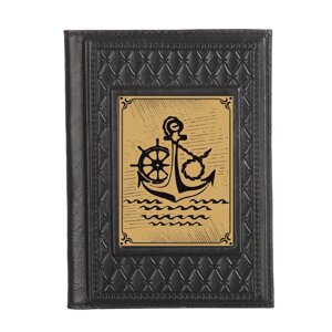 Макей Обложка для паспорта «Моряку-2» с сублимированной накладкой