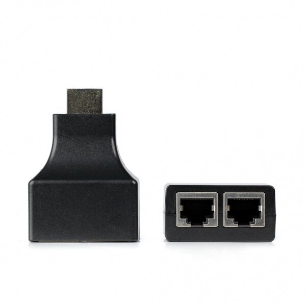 Адаптер Smartbuy для передачи HDMI сигнала по витой паре UTP 5e/6, до 30 м.(в компл. 2 адап-ра)  A250 от компании Медиамир - фото 1