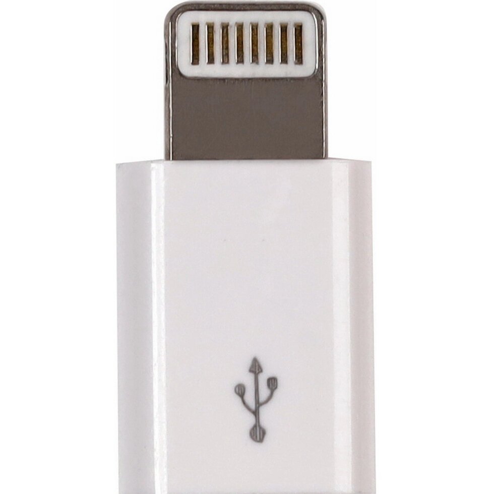 Адаптер Smartbuy microUSB in - Lightning 8 Pin  out, пакет (i-USB) от компании Медиамир - фото 1