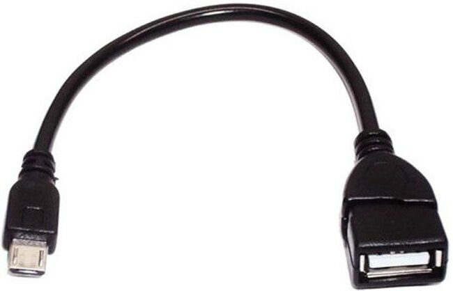 Адаптер Smartbuy OTG USB in - microUSB out, 0,1 м (K-OTG3)/50 от компании Медиамир - фото 1