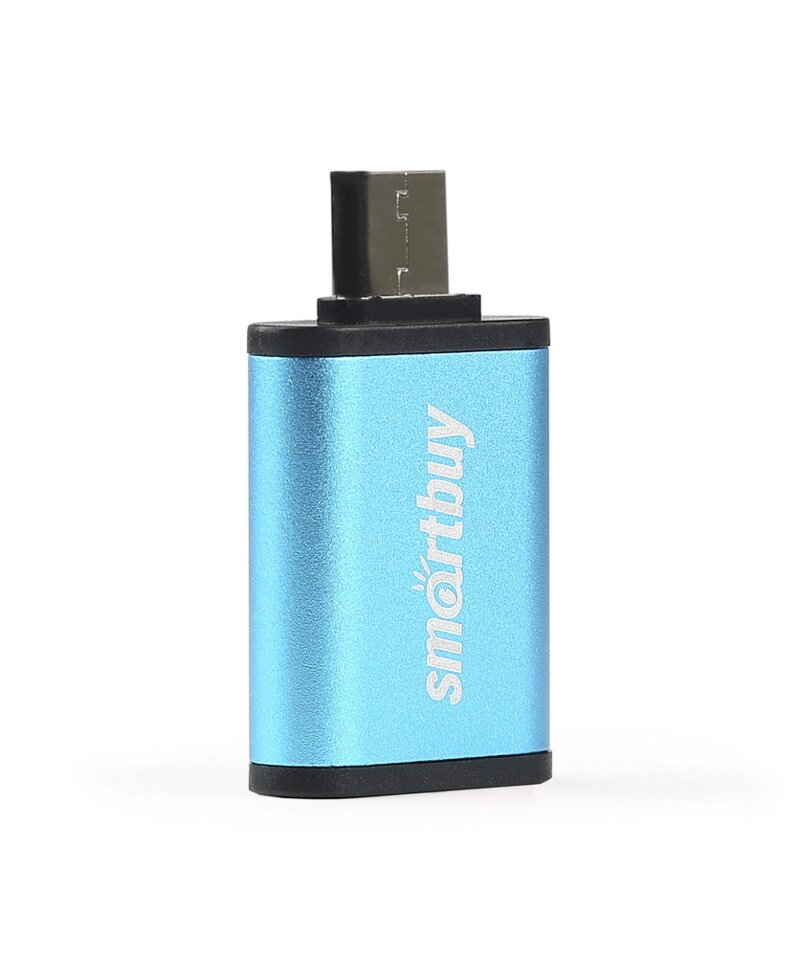 Адаптер Smartbuy OTG USB3.0 in - Type-C out  синий (SBR-OTG05-B) от компании Медиамир - фото 1