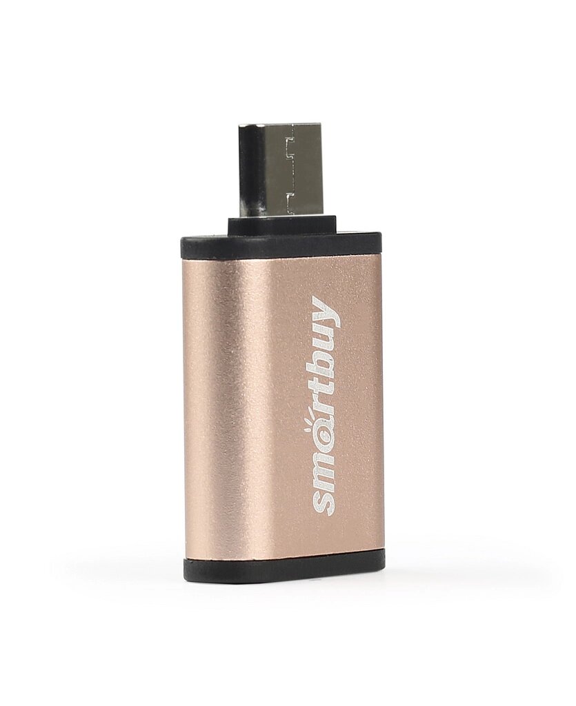 Адаптер Smartbuy OTG USB3.0 in - Type-C out  золотистый (SBR-OTG05-GD) от компании Медиамир - фото 1